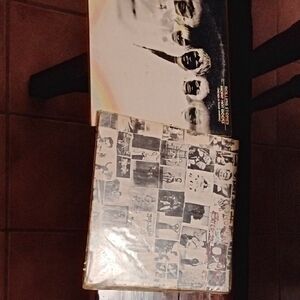 The Rolling Stones Album Cover - Black and White